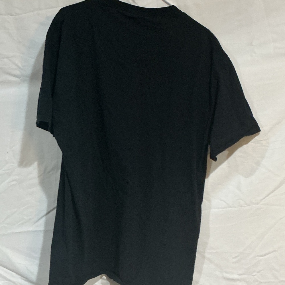 Fruit of the Loom Black Tee with White Graphic- Paradise Garage - Picture 6 of 6